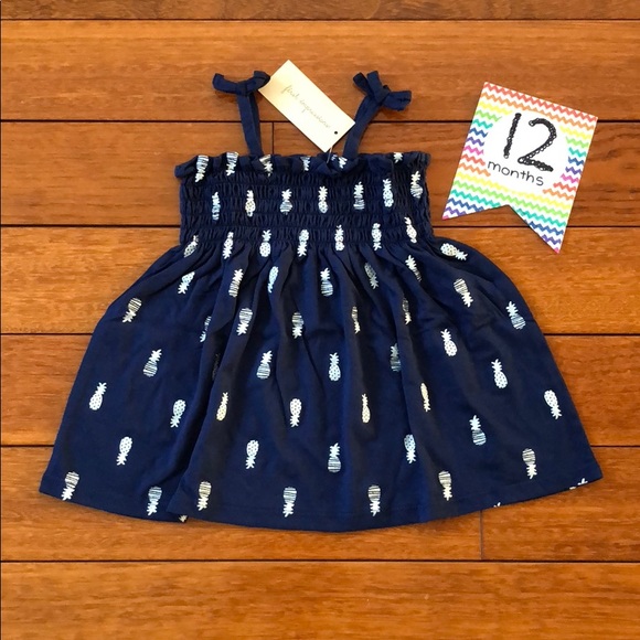 First Impressions Other - 🆕 Baby Girl Pineapple Print Sundress - 12 months